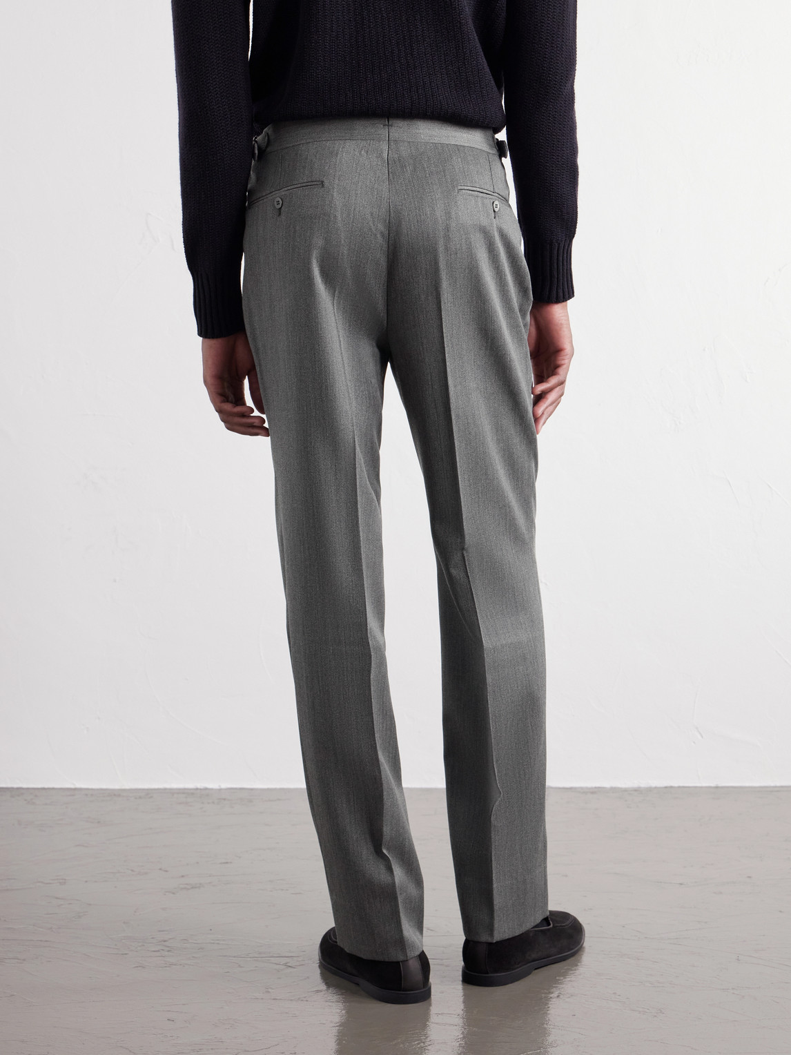Stòffa - Straight-Leg Wool-Twill Trousers