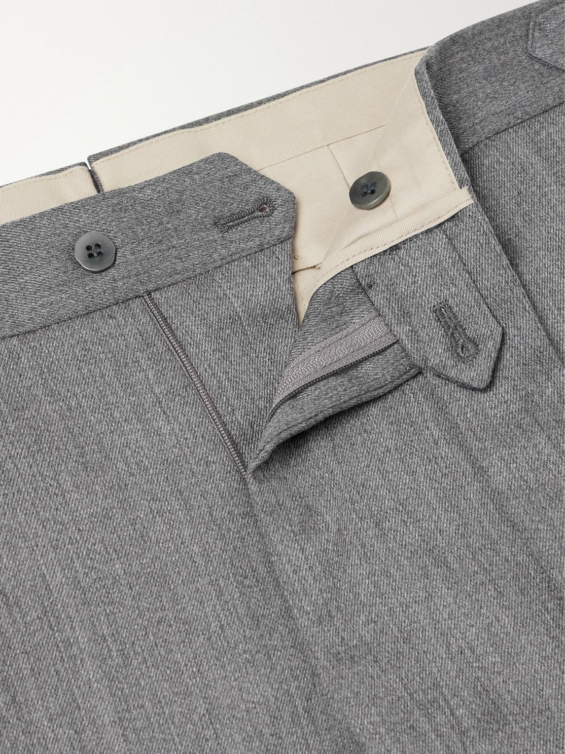 Stòffa - Straight-Leg Wool-Twill Trousers