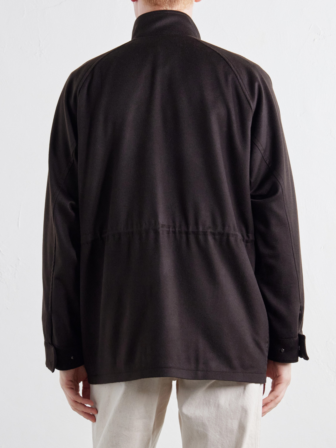 Stòffa - Traveler Brushed Cashmere-Twill Jacket