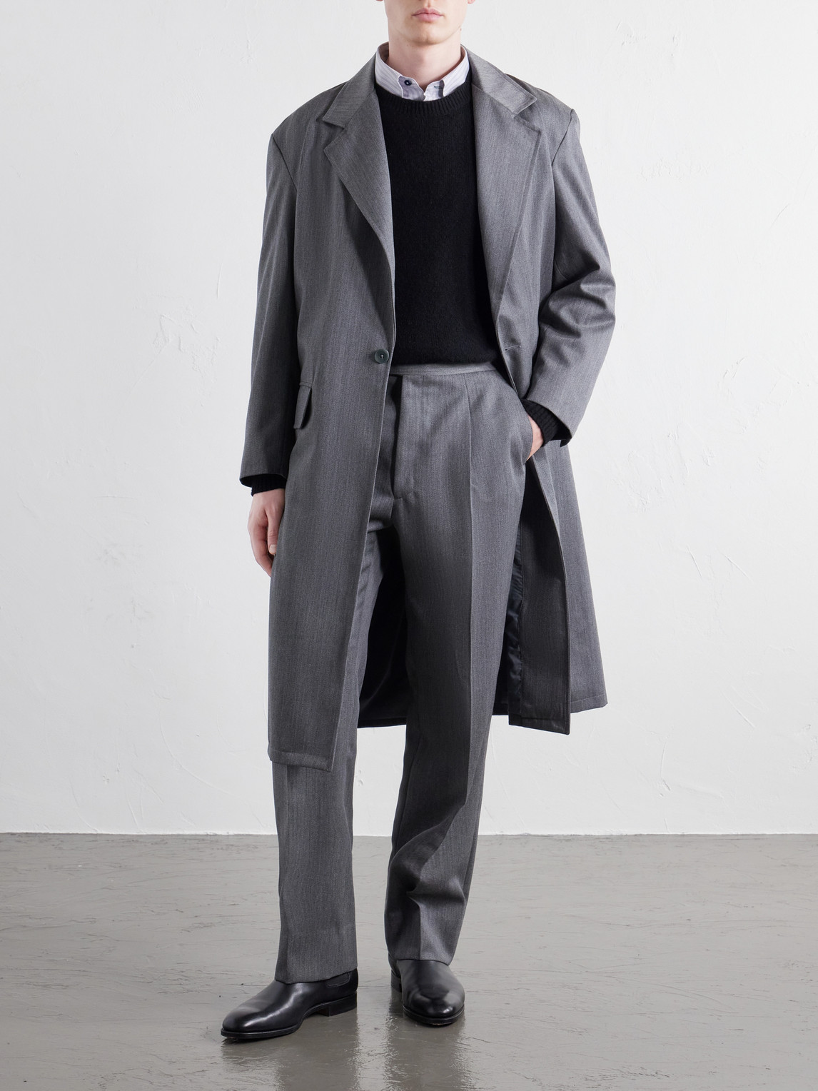 Stòffa - Wool-Twill Coat