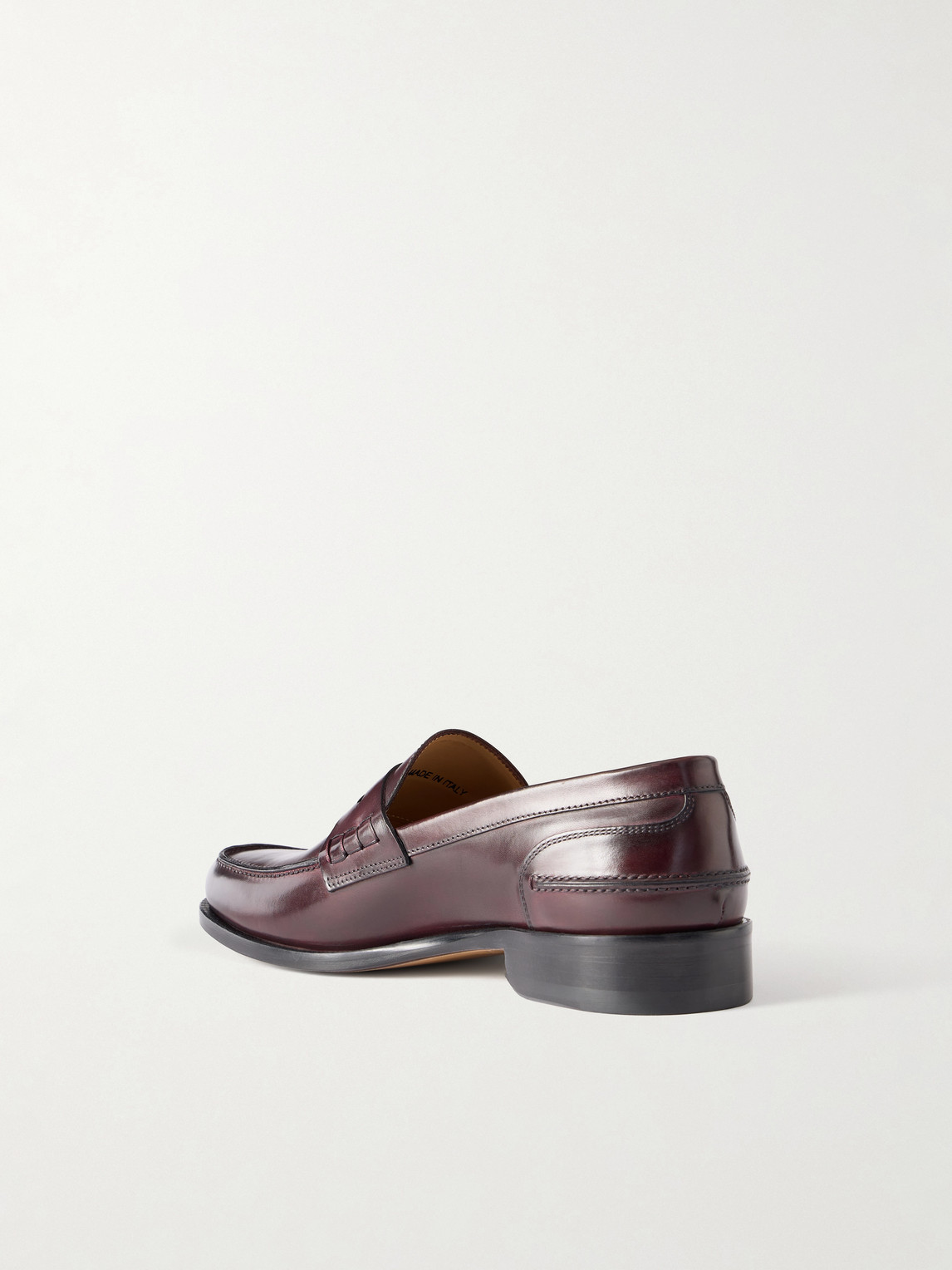 Mr P. - Split-Toe Leather Penny Loafers