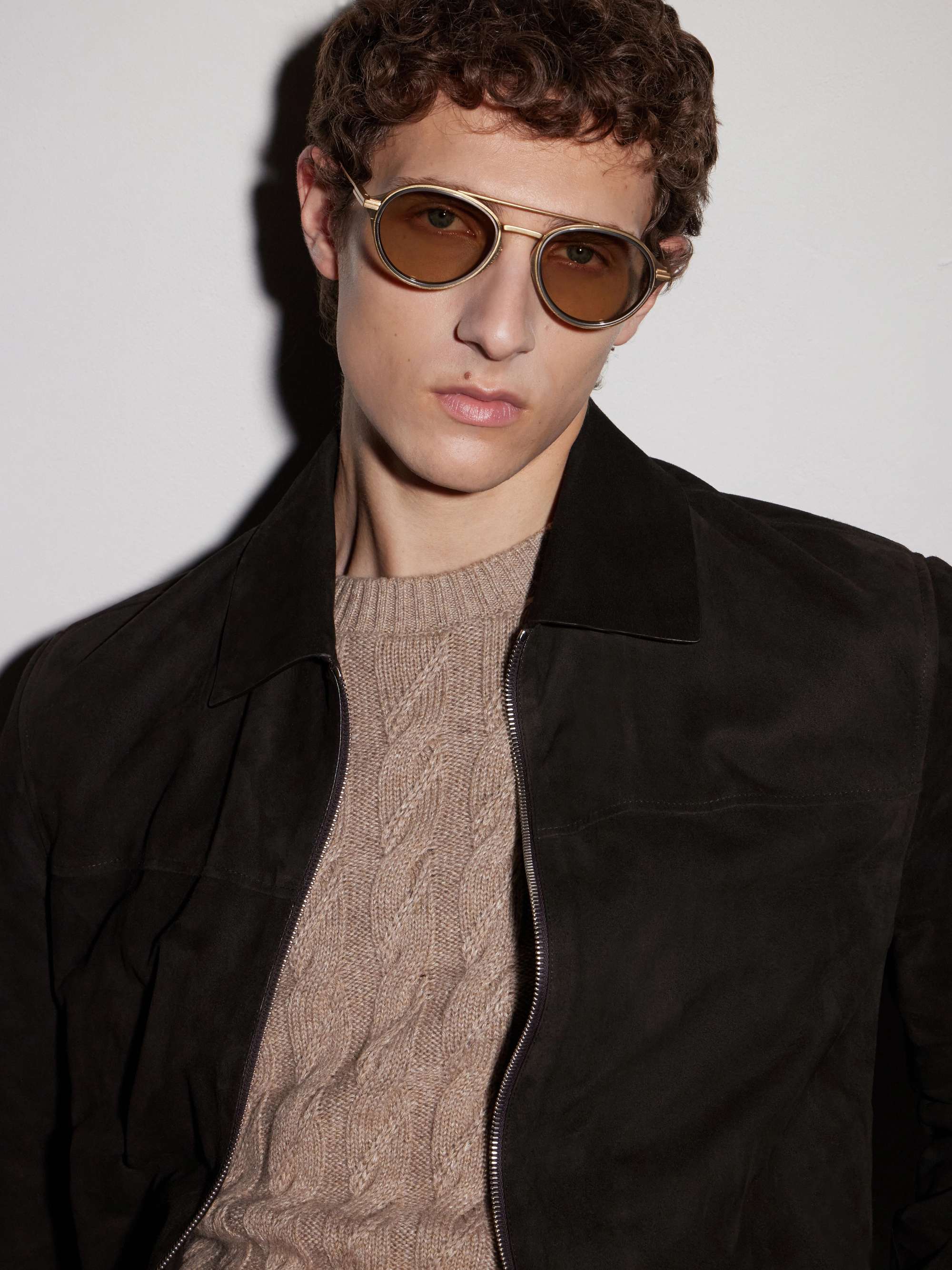 Zegna Aviator Sunglasses Zegna EZ0306 Aviator Sunglasses | Fashion Eyewear US main image 2
