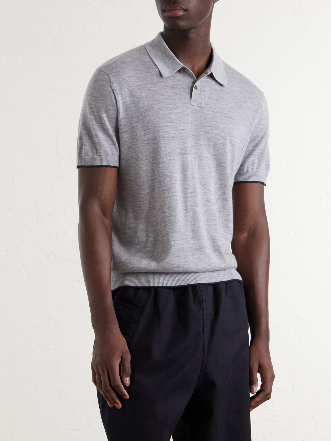 Cashmere Polo Shirt