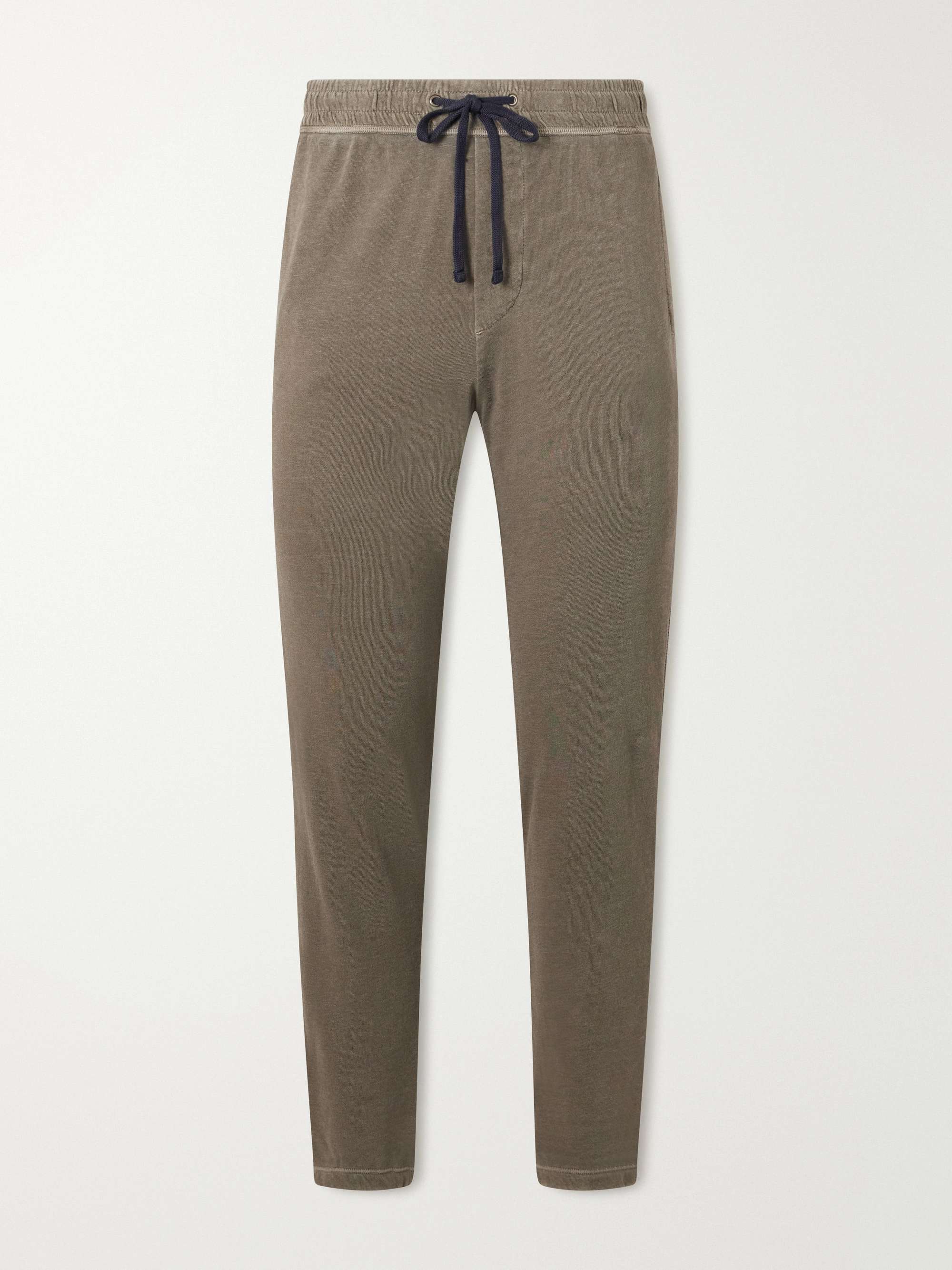 JAMES PERSE Tapered Supima Cotton-Jersey Sweatpants