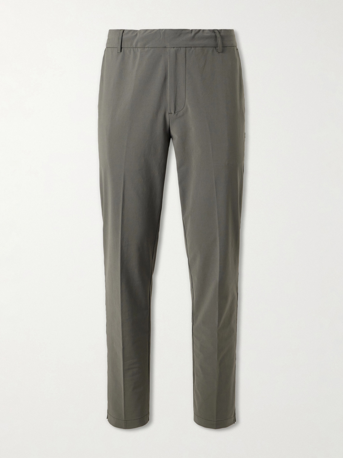 Stretch Cotton-Blend Trousers Slim-Fit