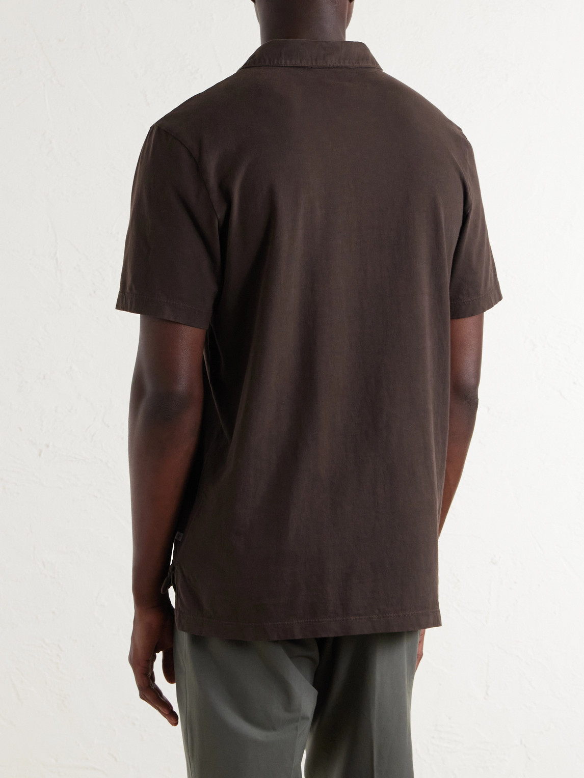 Supima Cotton-Jersey Polo Shirt