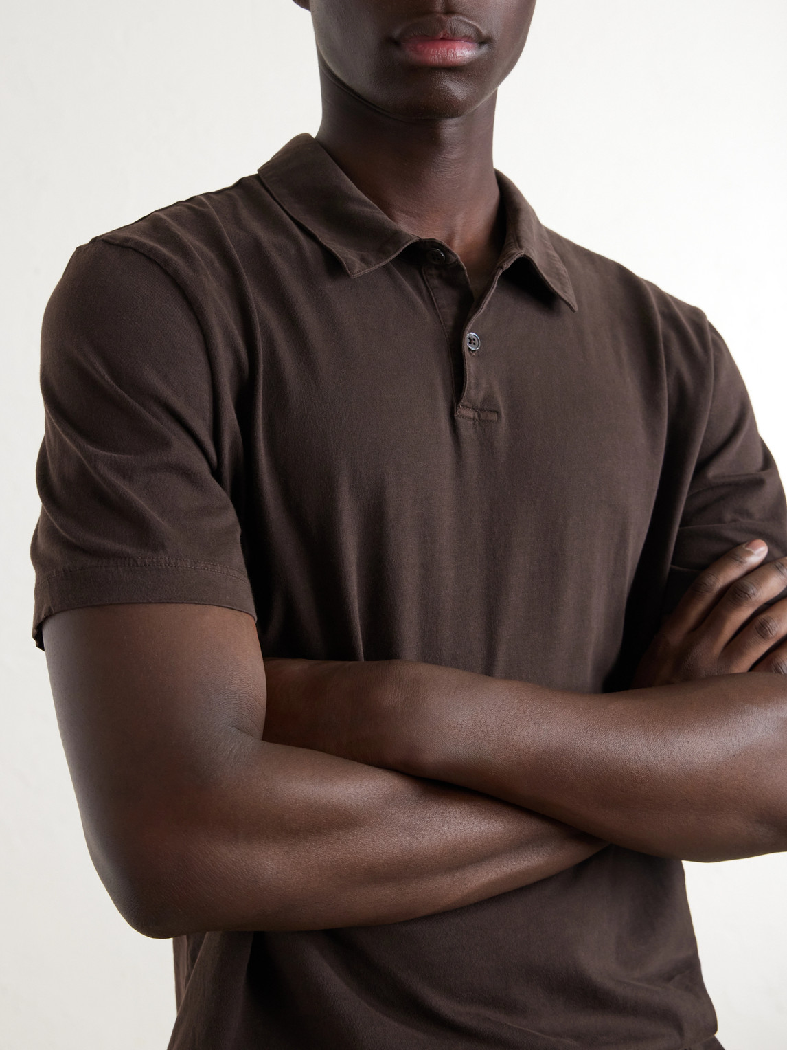 Supima Cotton-Jersey Polo Shirt