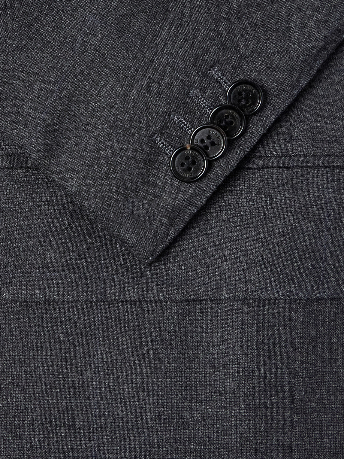 Double-Breasted Wool And Cashmere-Blend Suit Jacket