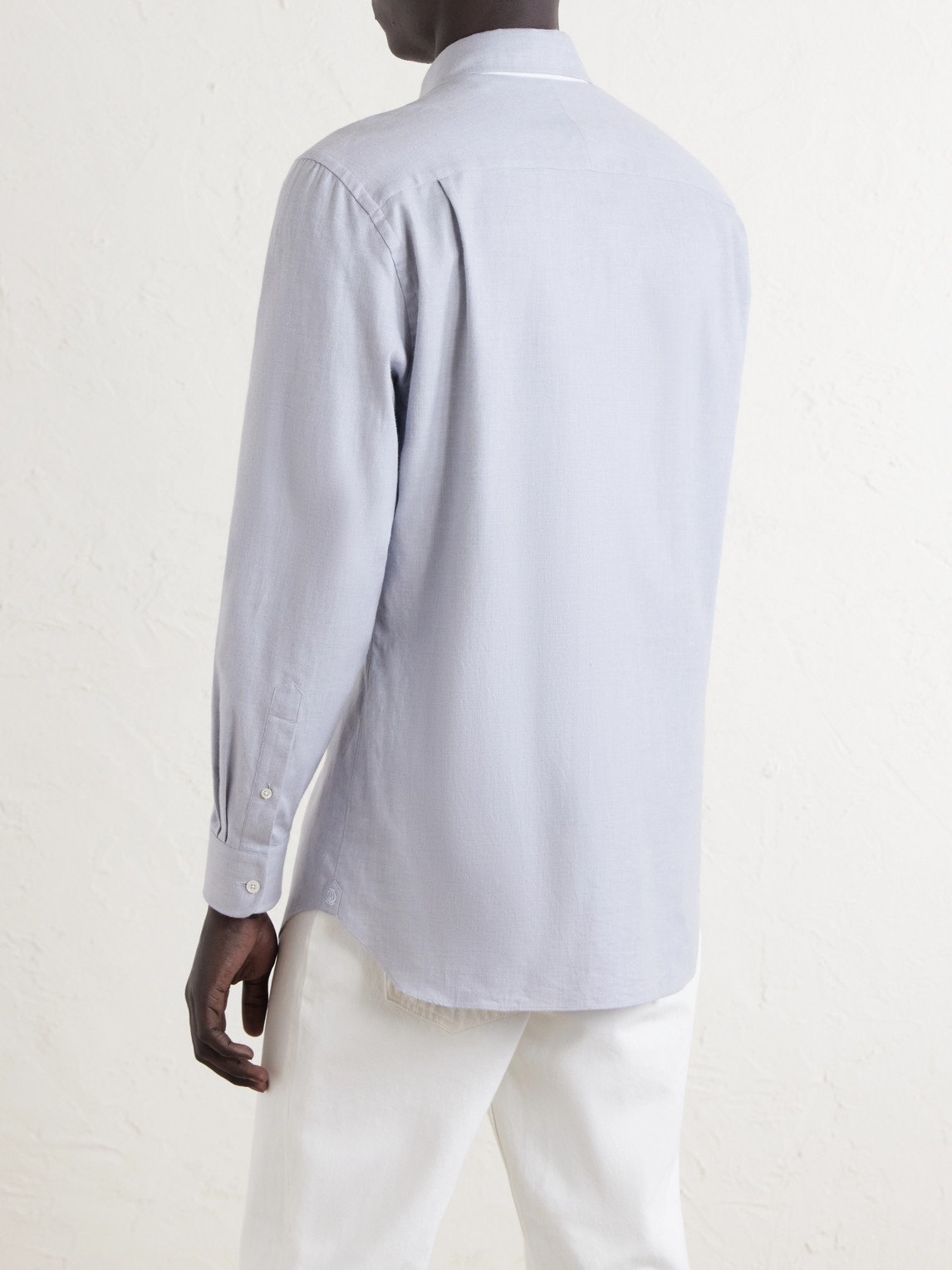 Cotton And Cashmere-Blend Shirt