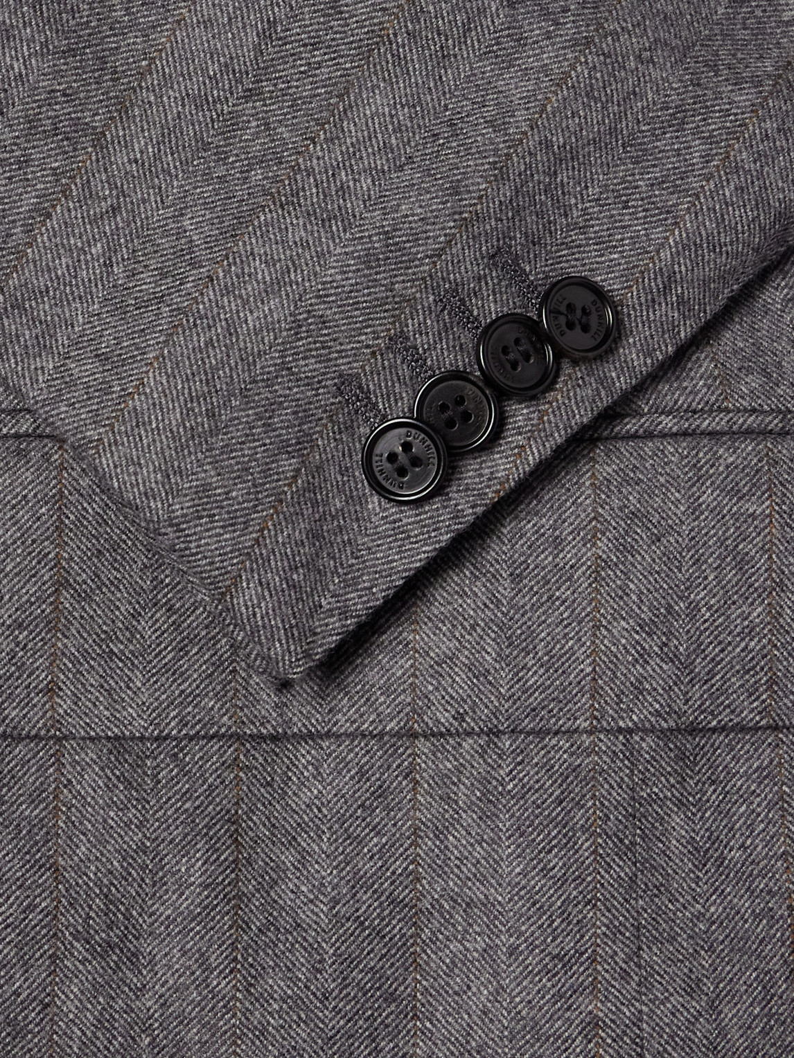 Herringbone Wool And Cashmere-Blend Suit Jacket