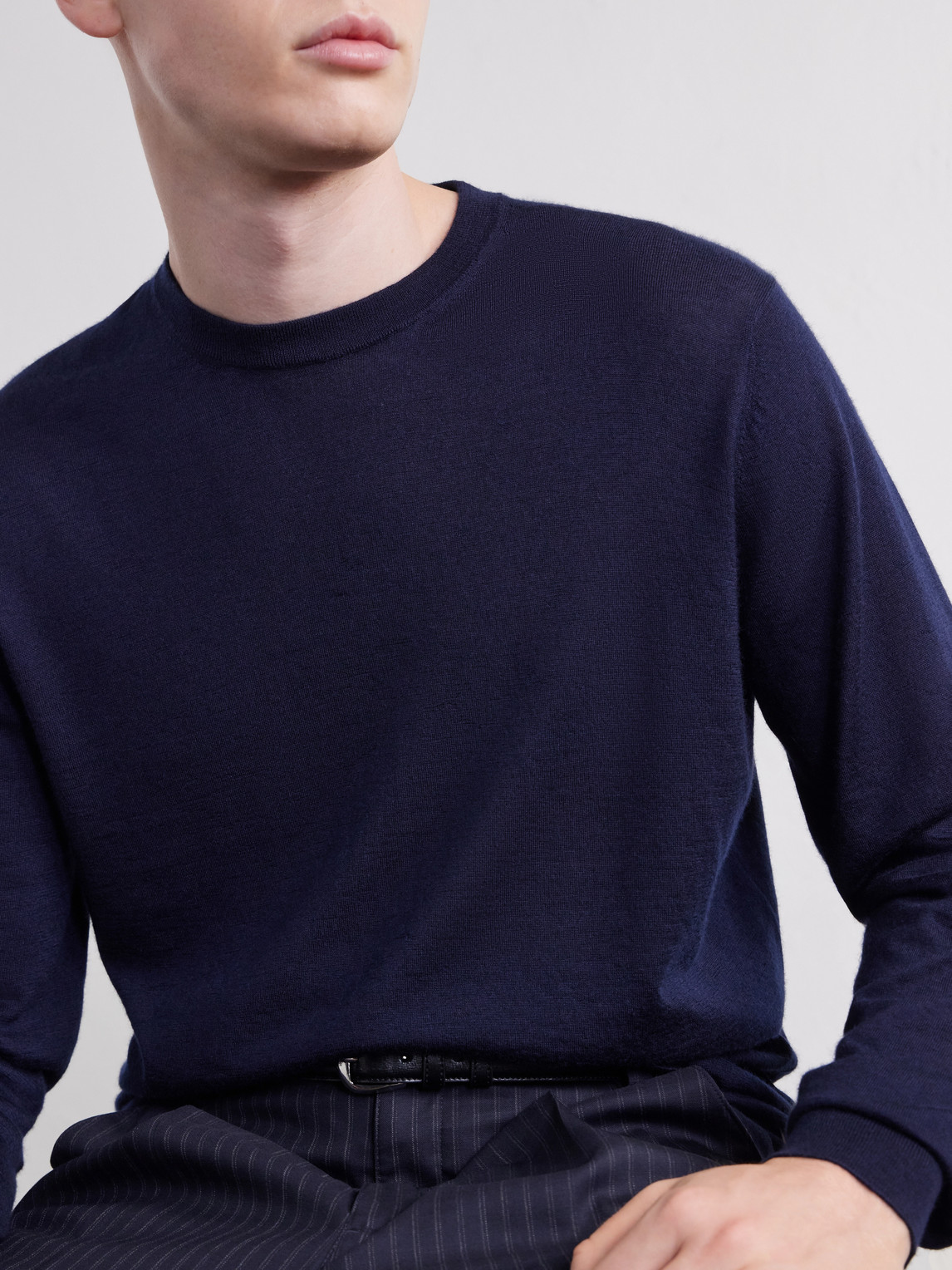 Cashmere And Silk-Blend Sweater