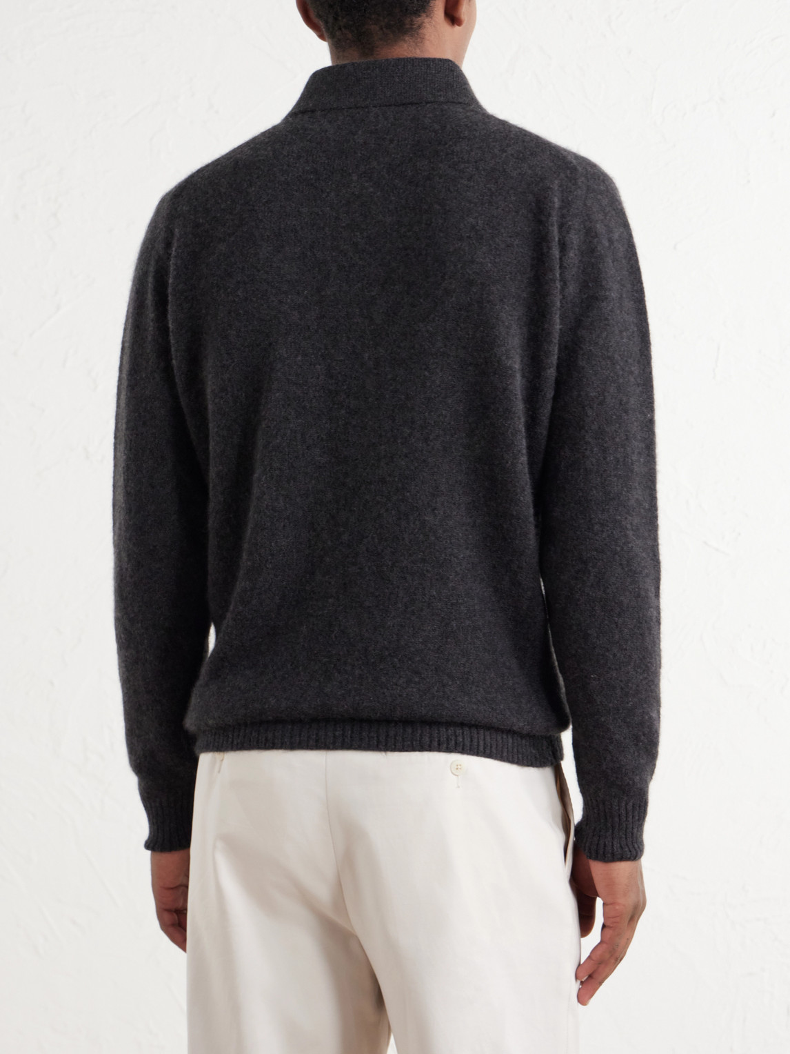 Cashmere And Silk-Blend Polo Shirt
