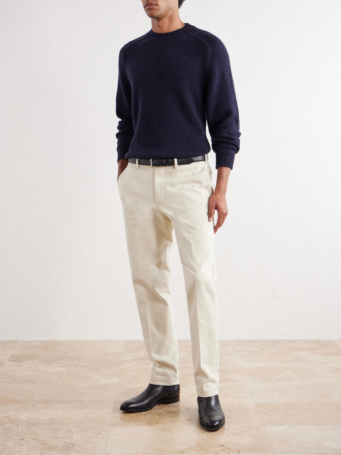 And Yak-Blend Sweater