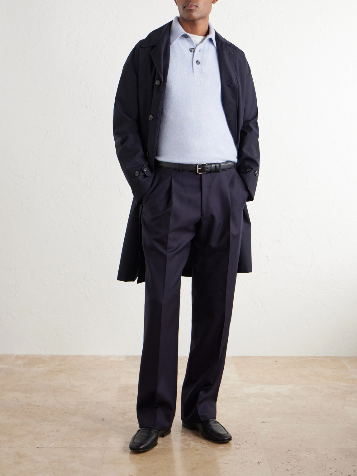 Cashmere And Silk-Blend Polo Shirt