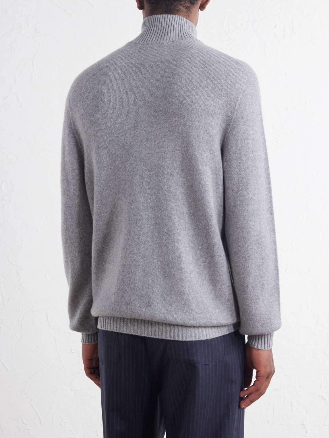Cashmere Half-Zip Sweater