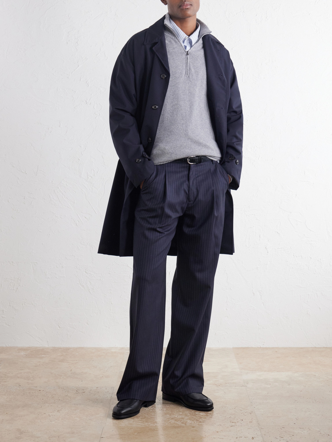 Cashmere Half-Zip Sweater