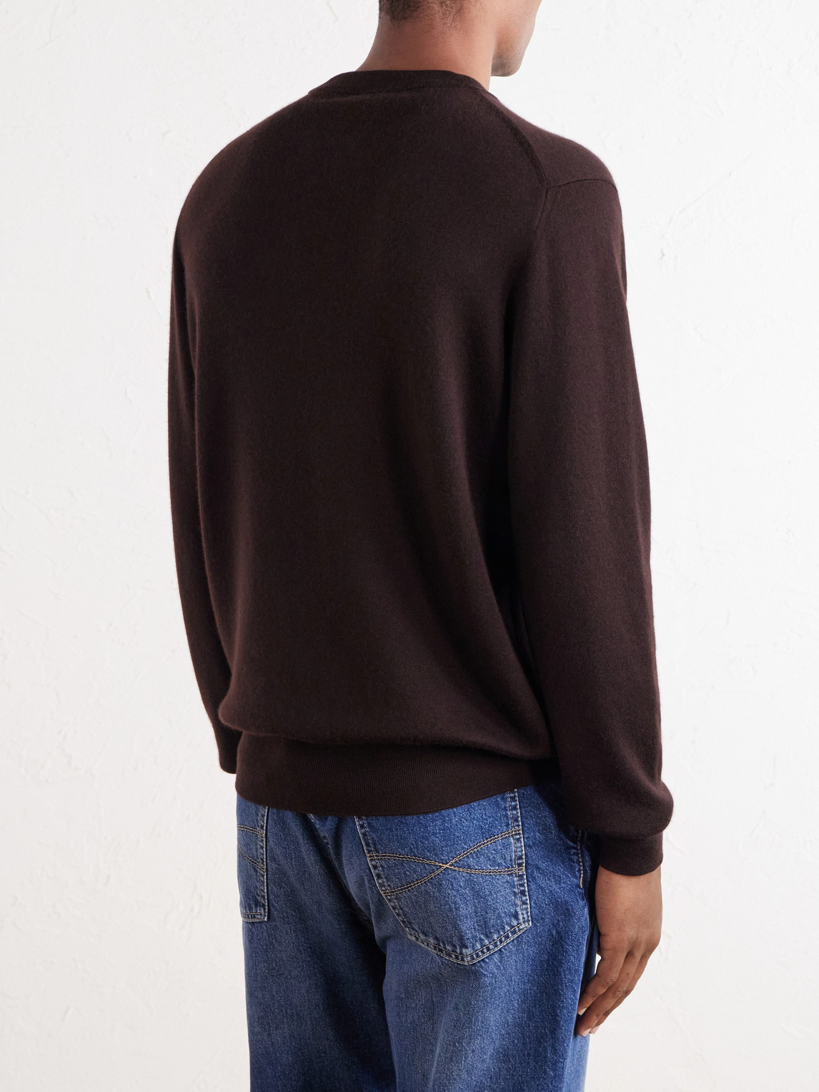 Cashmere And Silk-Blend Jersey Sweater