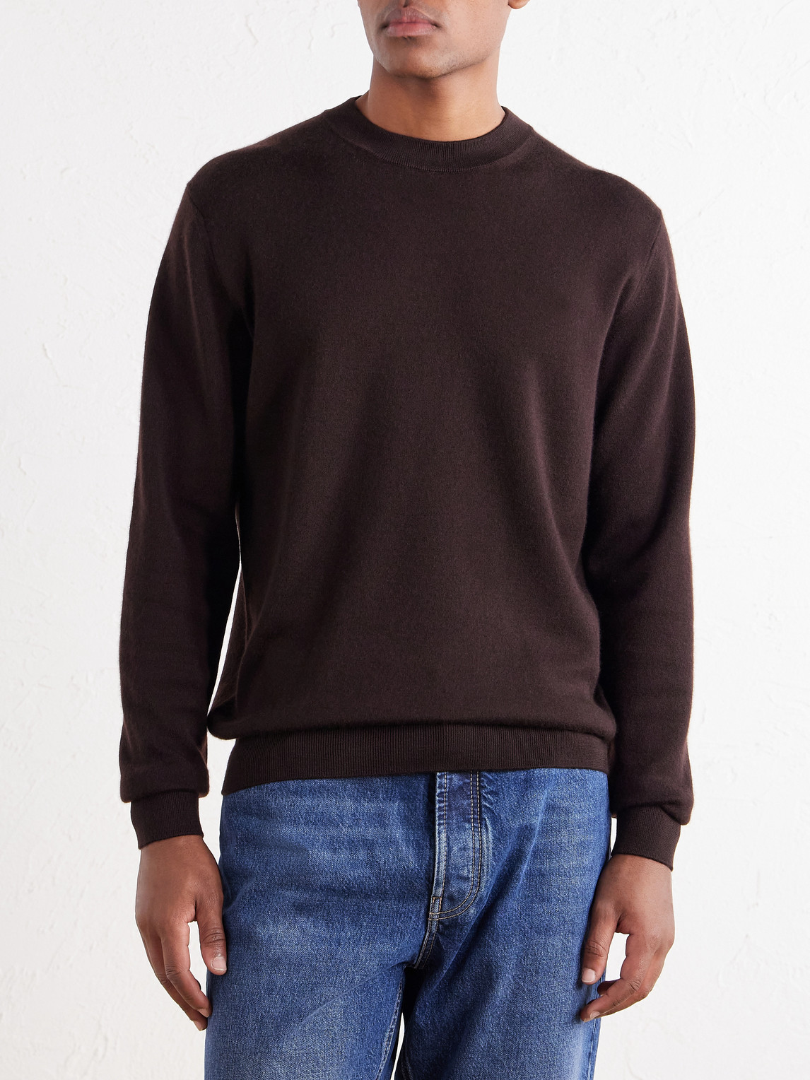 Cashmere And Silk-Blend Jersey Sweater