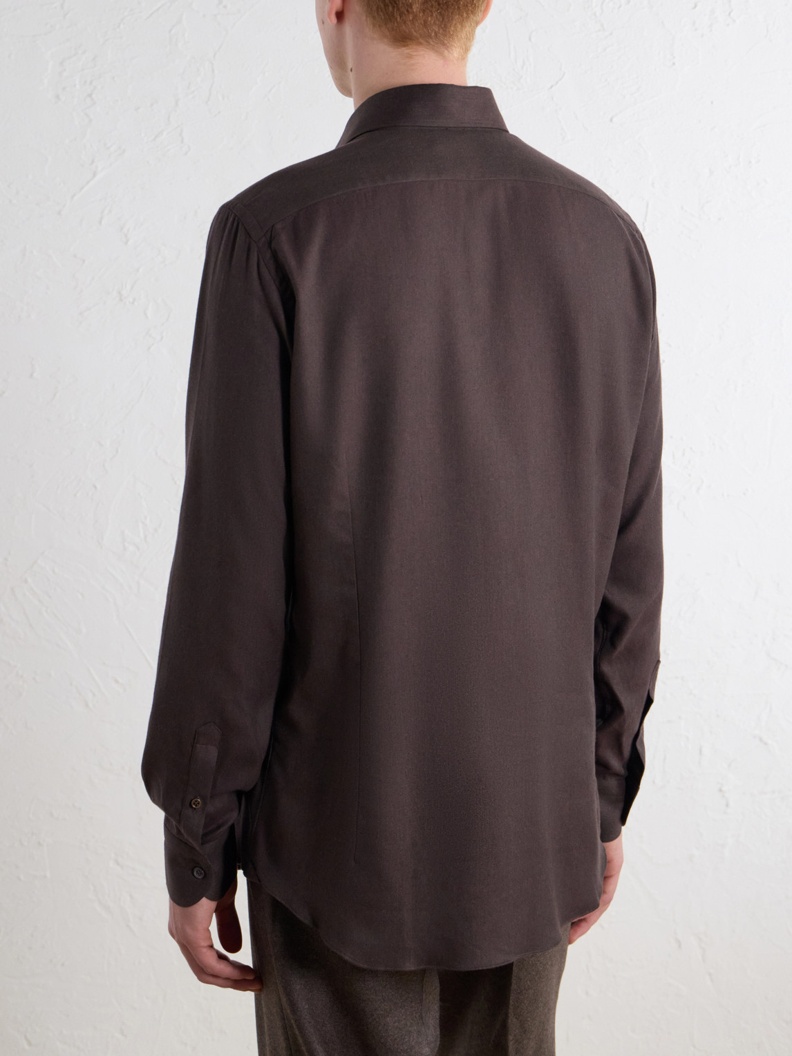 Lecce Cotton And Lyocell-Blend Twill Shirt