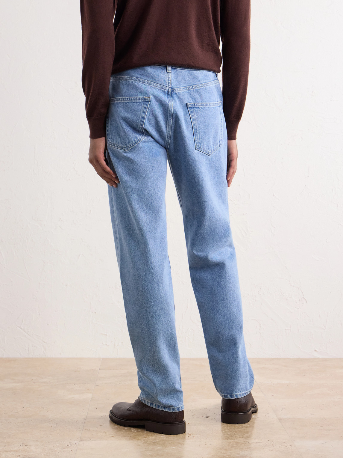 Easy Fit Straight-Leg Jeans