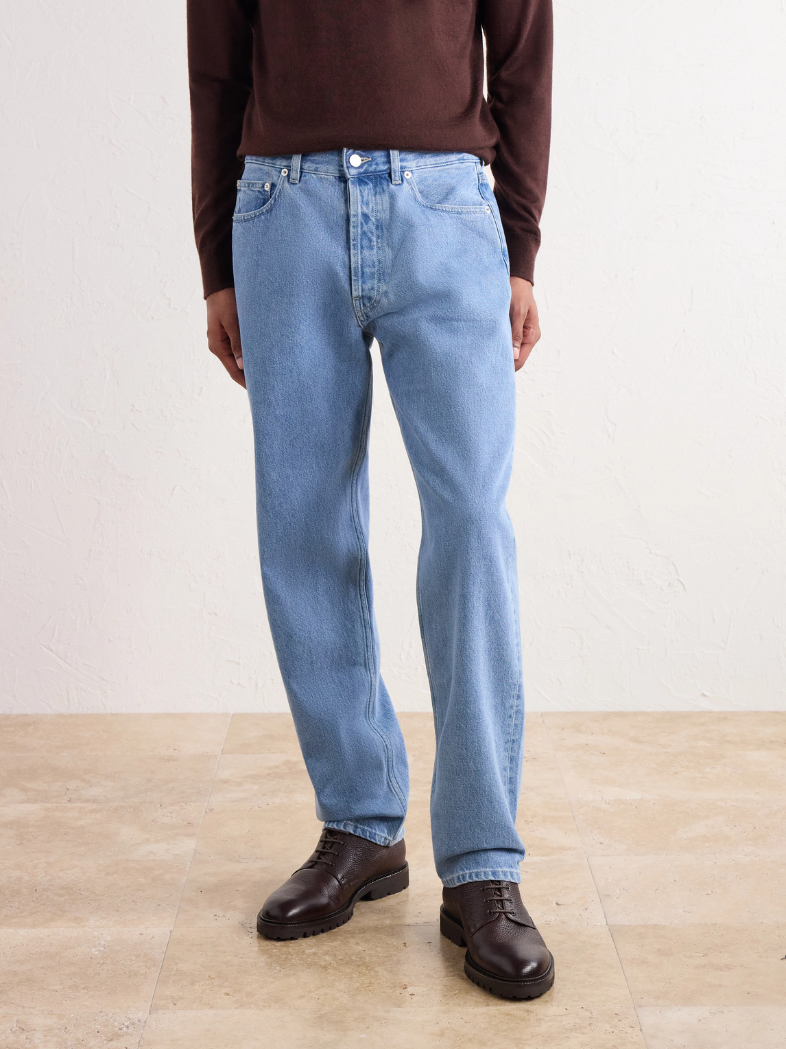 Easy Fit Straight-Leg Jeans