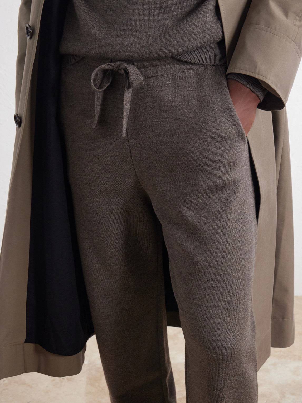 Straight-Leg Sweatpants