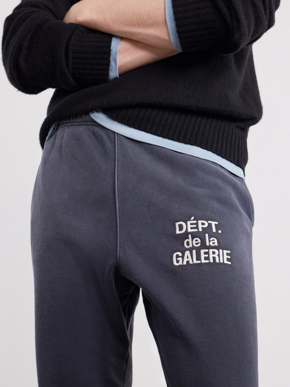 Gallery Dept. - Logo-Embroidered Straight-Leg Cotton-Jersey Sweatpants