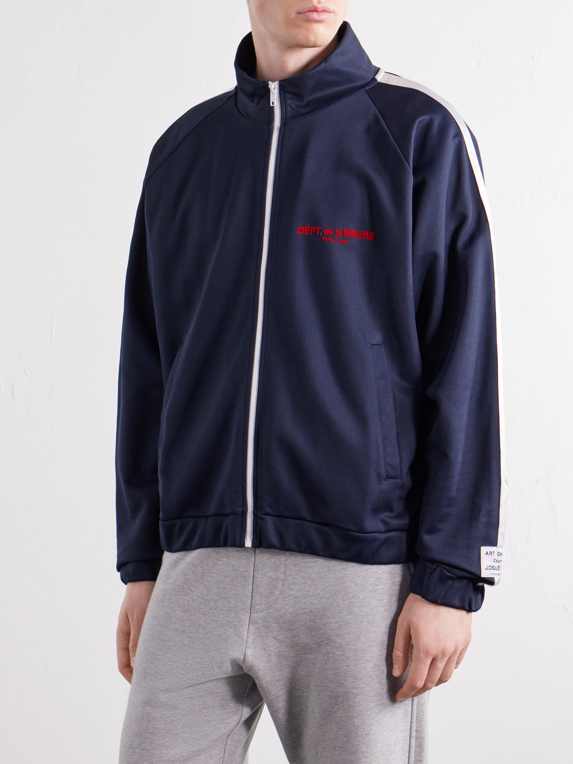 Gallery Dept. - Logo-Appliquéd Jersey Track Jacket