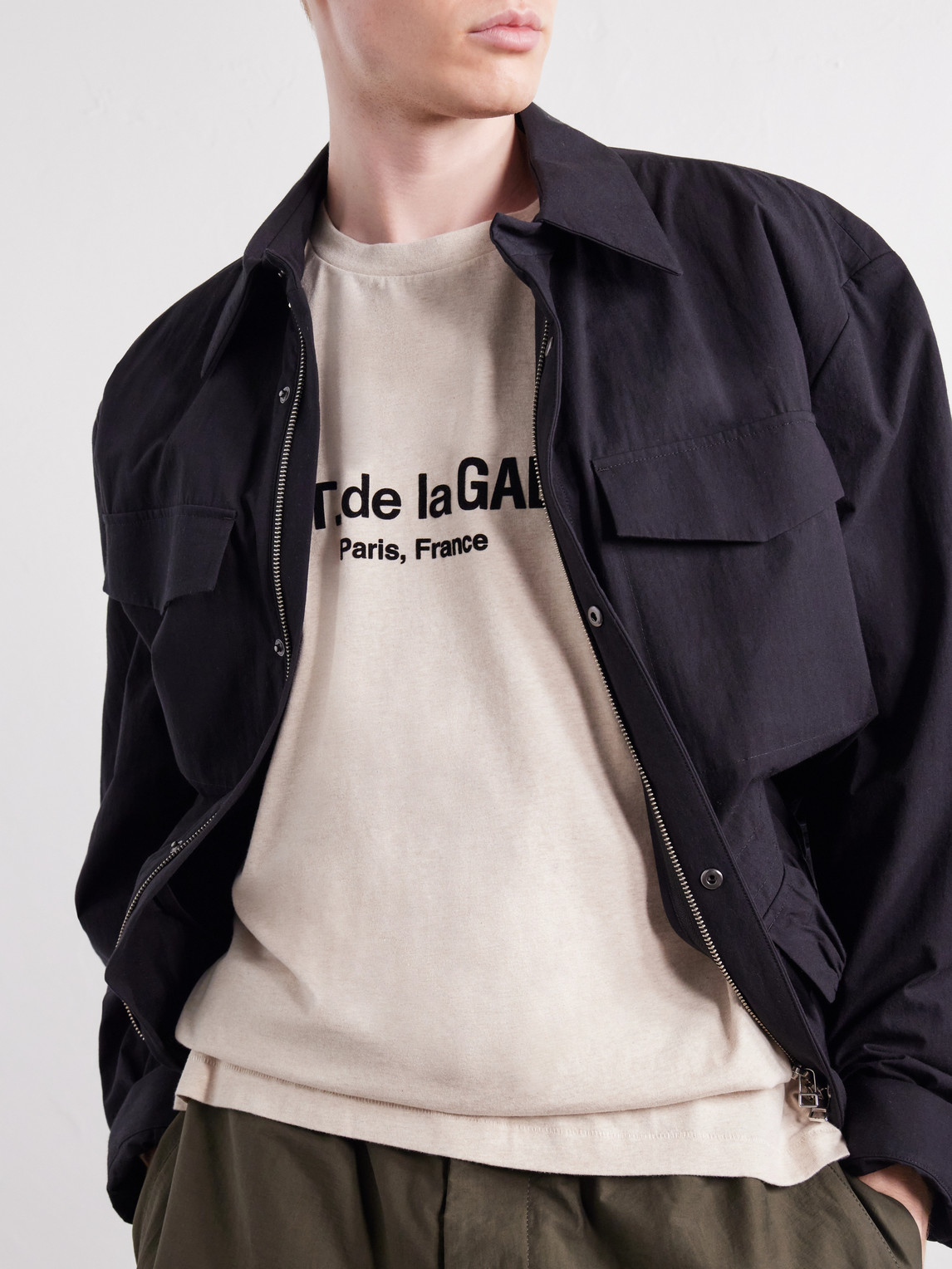 Gallery Dept. - Logo-Appliquéd Cotton-Jersey T-Shirt
