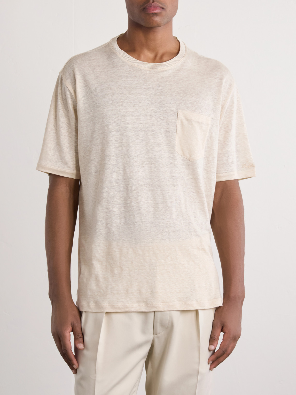Purple Label - Linen-Jersey T-Shirt