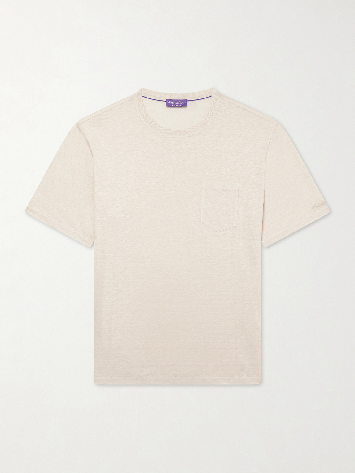Ralph Lauren Purple Label inen-Jersey T-Shirt - Men
