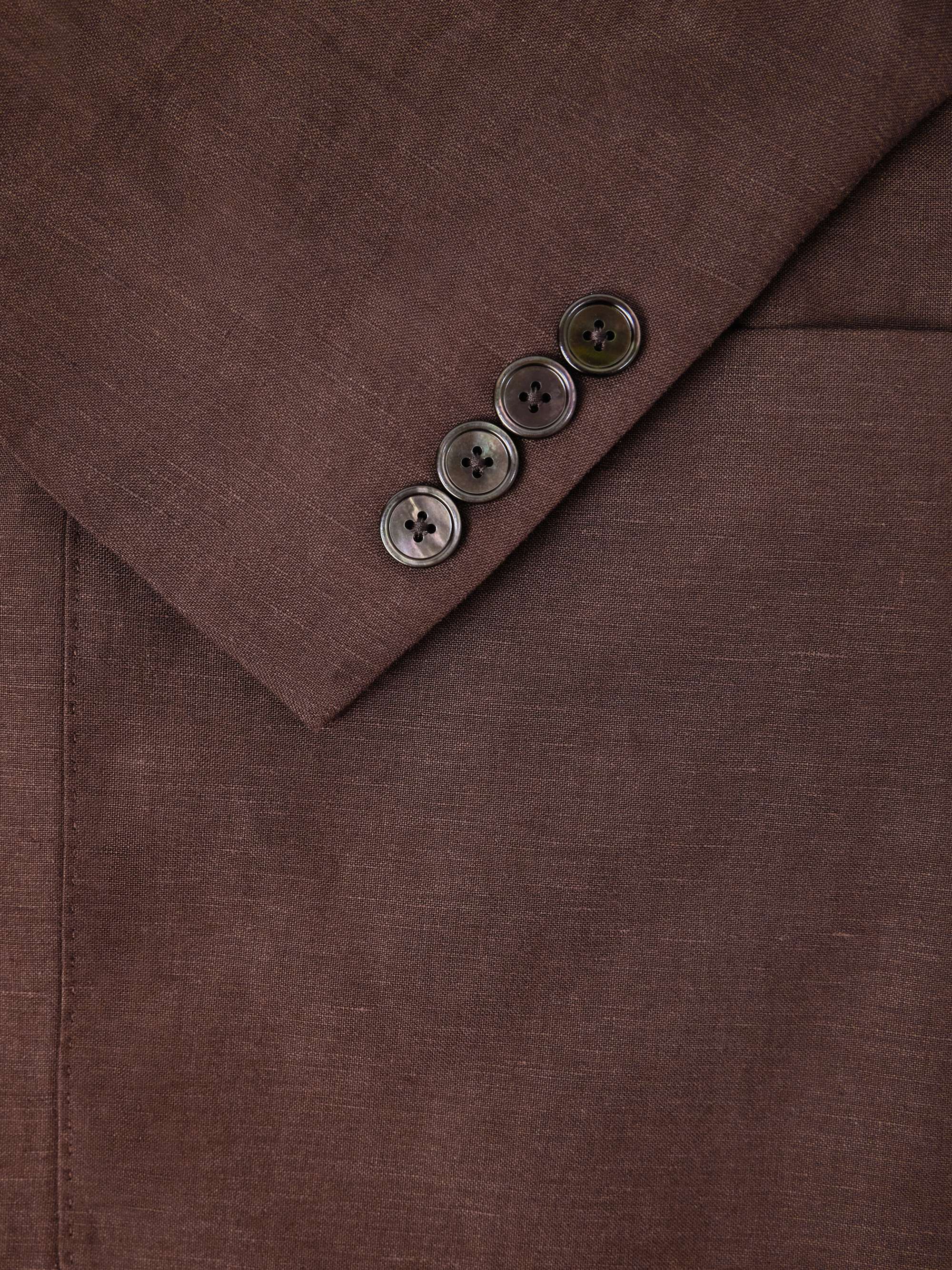 RALPH LAUREN PURPLE LABEL Silk and Linen-Blend Suit Jacket for Men