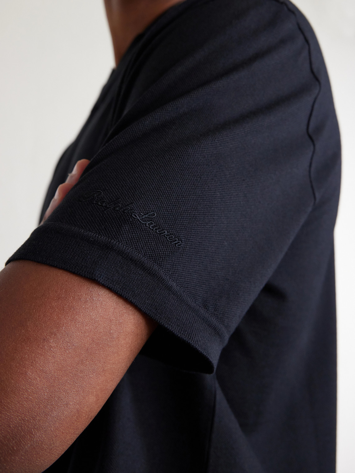 Purple Label - Cotton And Cashmere-Blend Piqué Polo Shirt