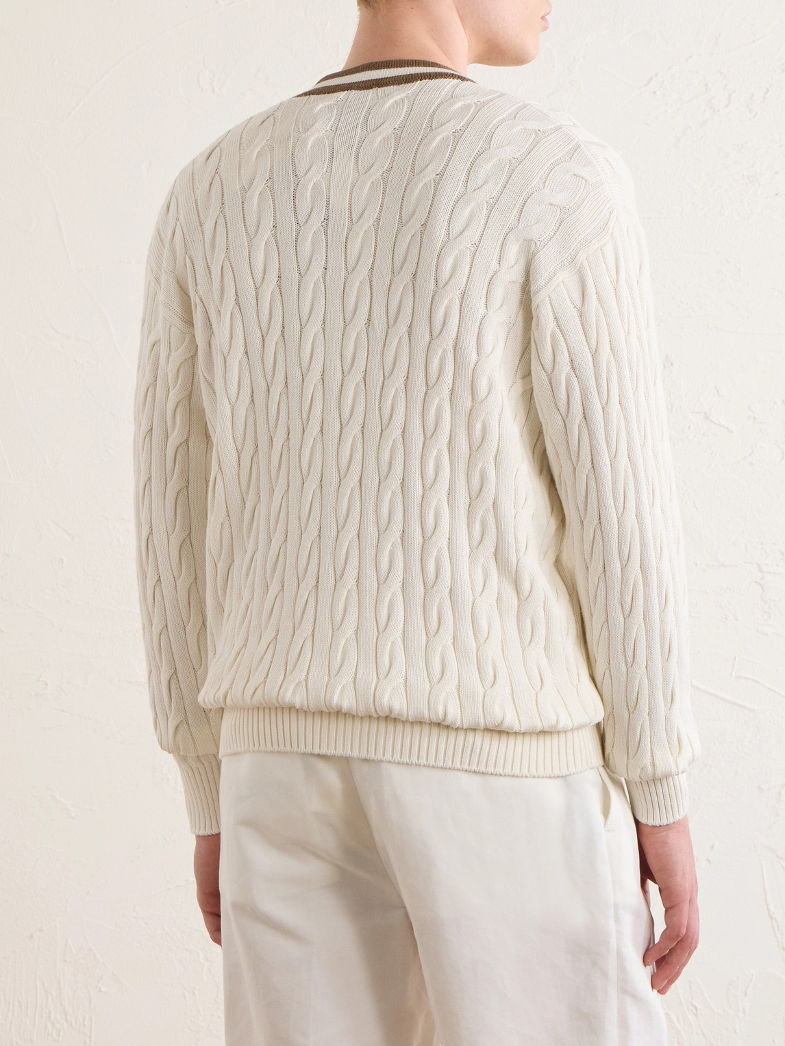 Purple Label - Wimbledon Capsule Cotton And Cardigan