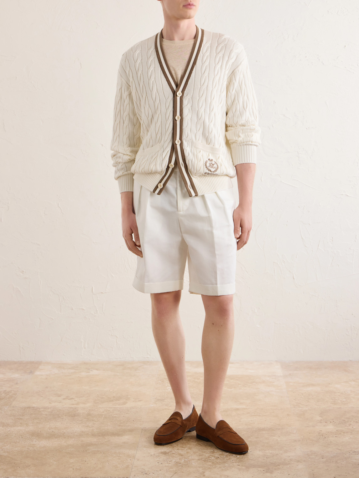 Purple Label - Wimbledon Capsule Cotton And Cardigan