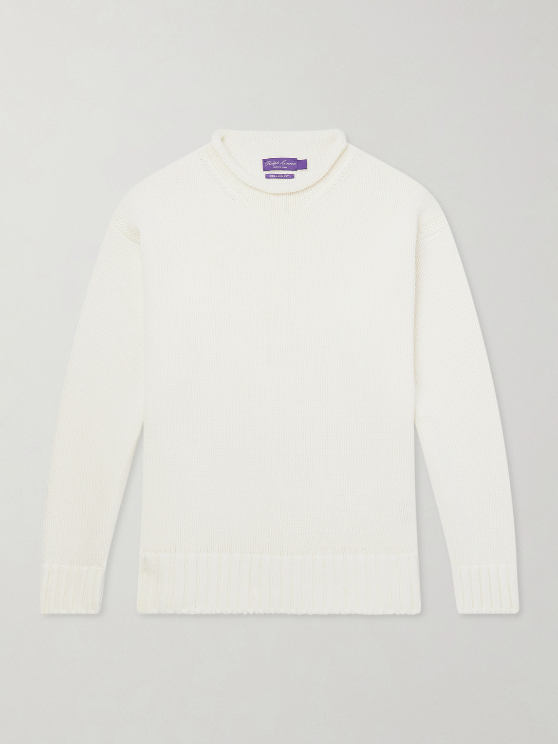 Ralph Lauren Purple Label Knitted Cotton Sweateren