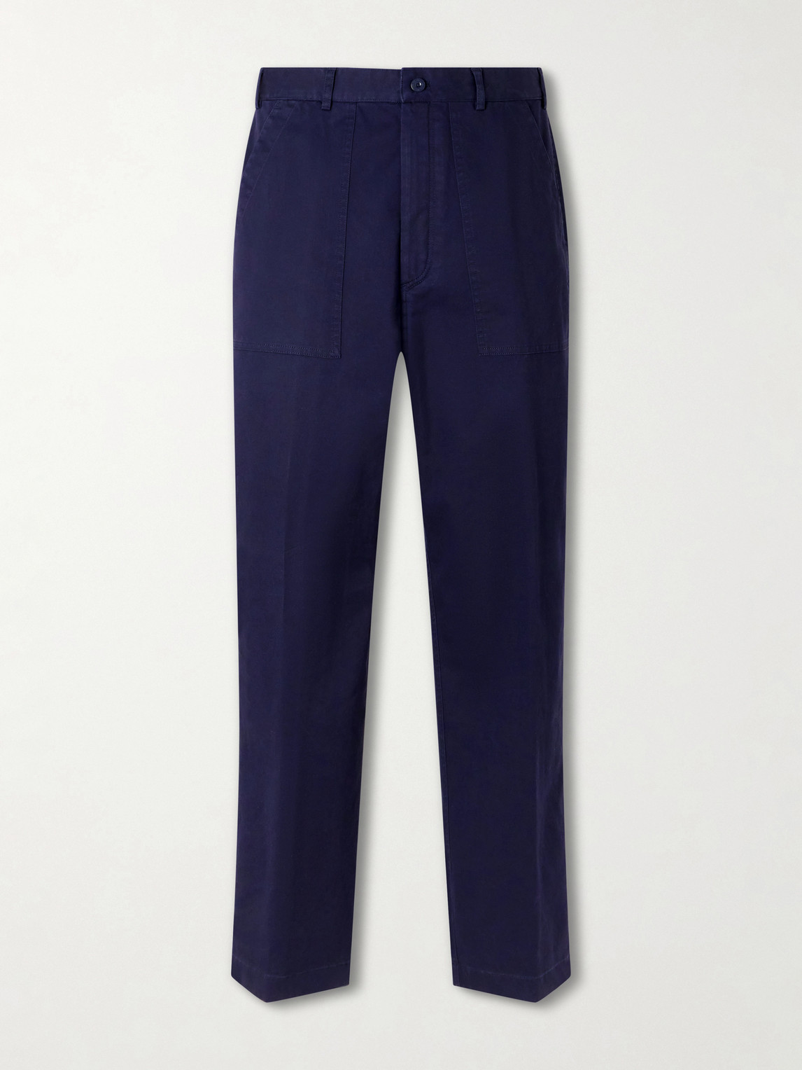 Ralph Lauren Purple Label Straight-Leg Cotton-Blend Twill Trousers UK/US 30