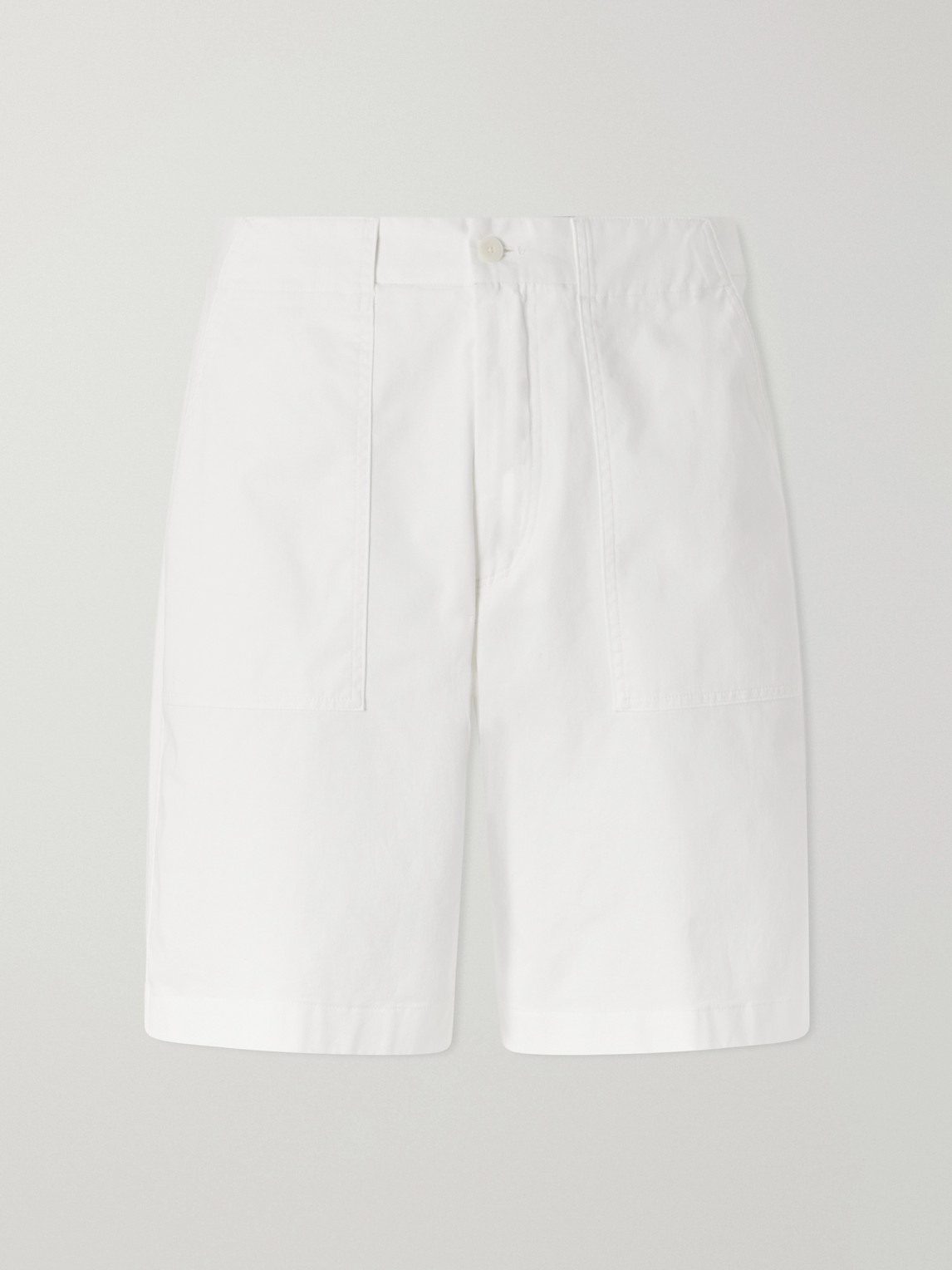 Ralph Lauren Purple Label Straight-Leg Stretch-Cotton Twill Shorts UK/US 32