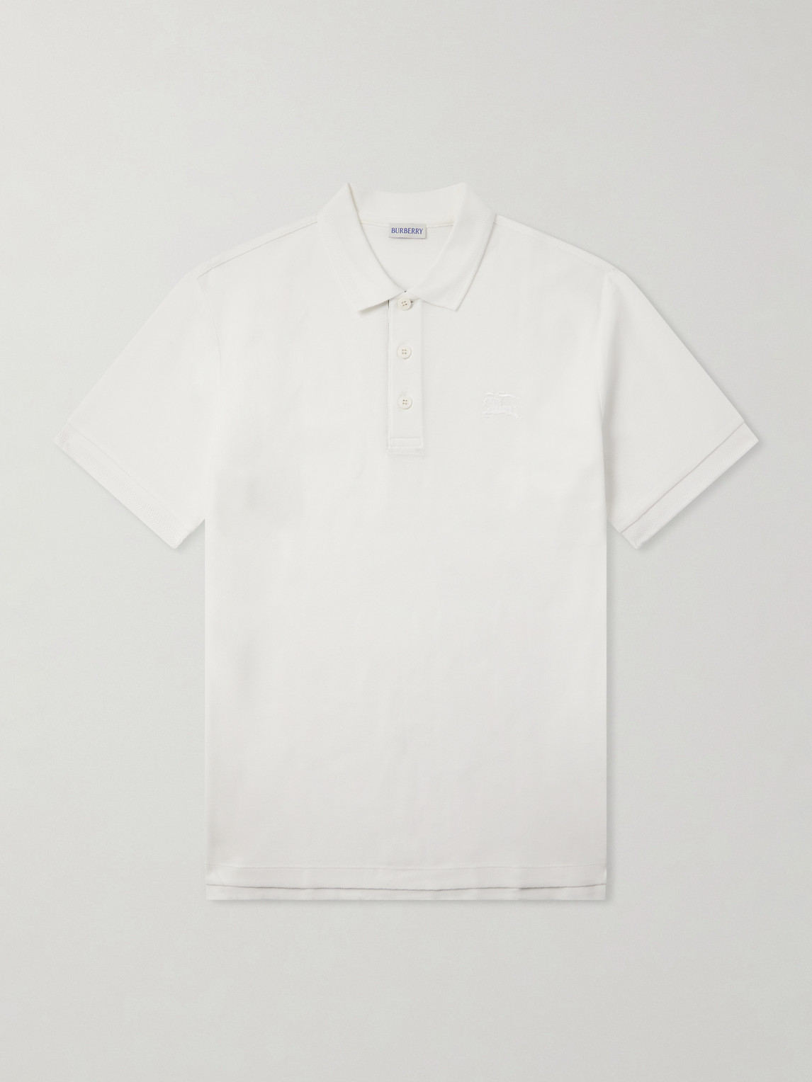 Eddie Logo-Embroidered Cotton-Piqué Polo Shirt