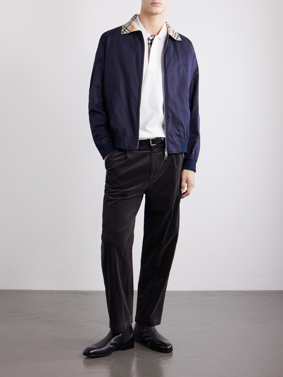 Eddie Logo-Embroidered Cotton-Piqué Polo Shirt