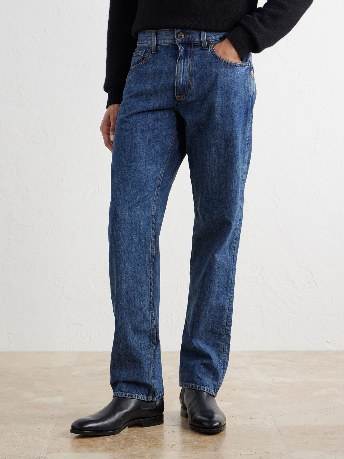 Straight-Leg Jeans