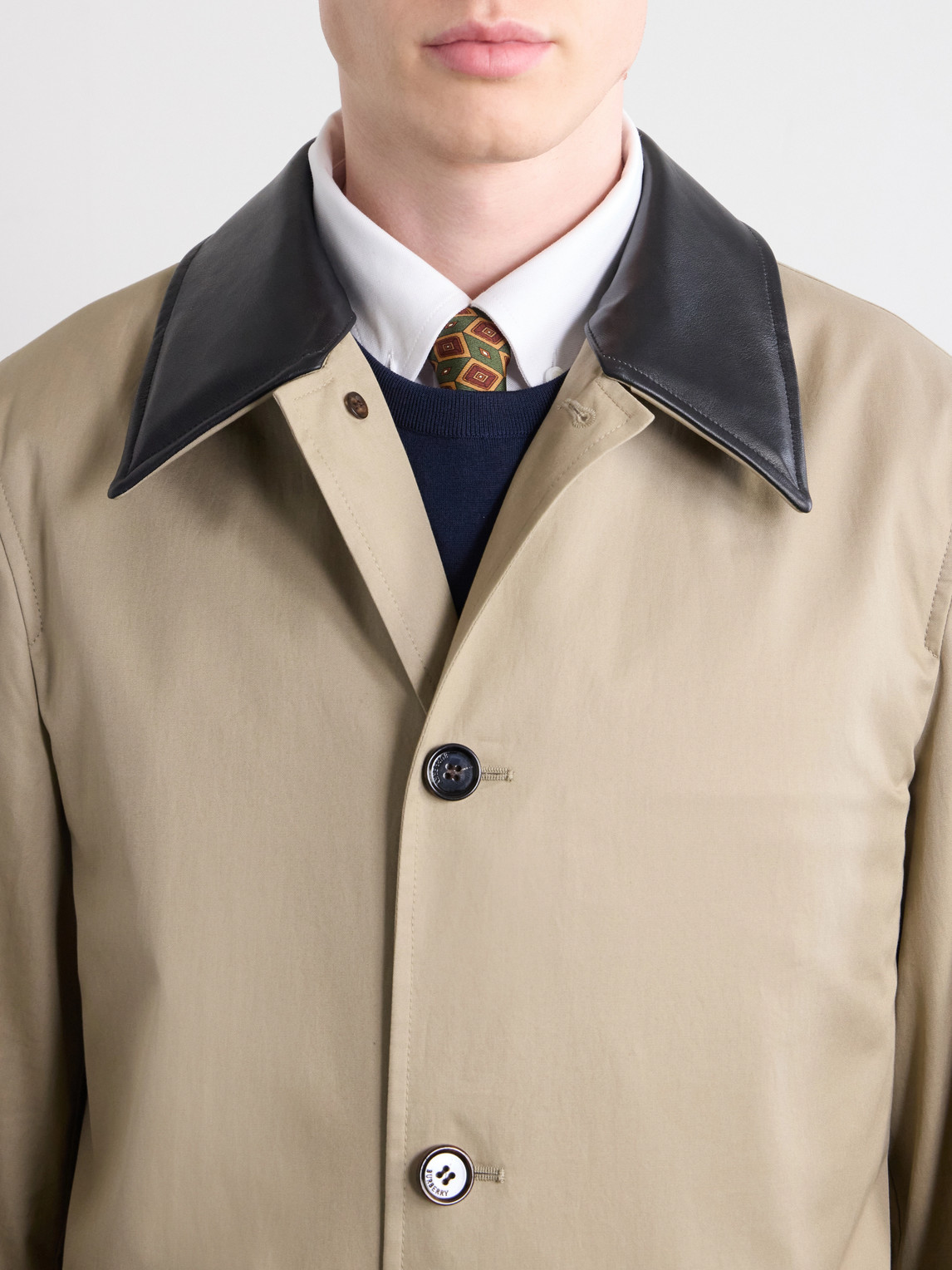 Cotton-Gabardine Trench Coat