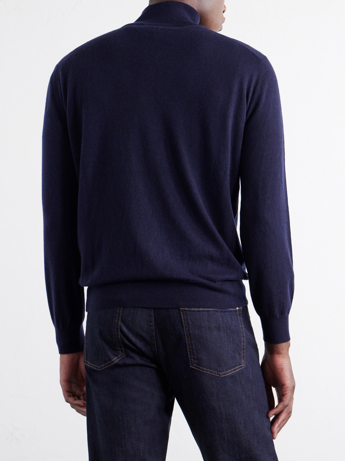 Cashmere Half-Zip Sweater