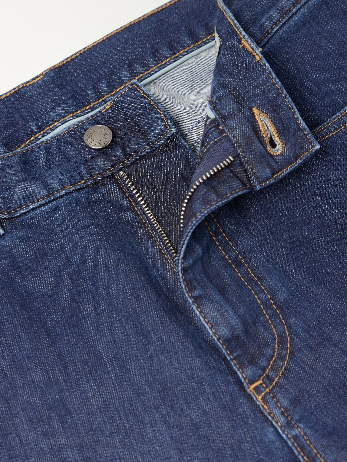 Fit Straight-Leg Jeans Slim