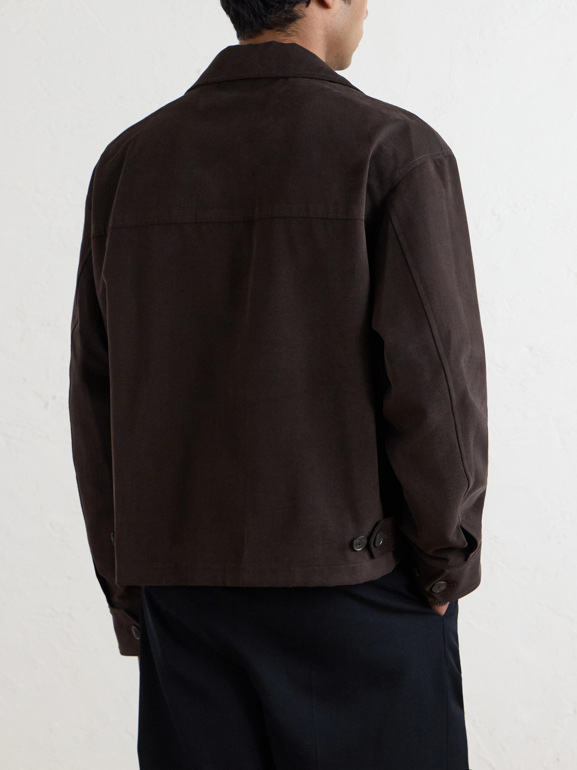 Mfpen - Postal Cotton-velvet Jacket - Men - Brown - Xs 