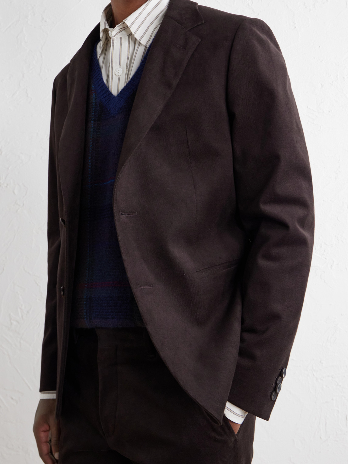 Mr P. - Cotton-Blend Twill Suit Jacket