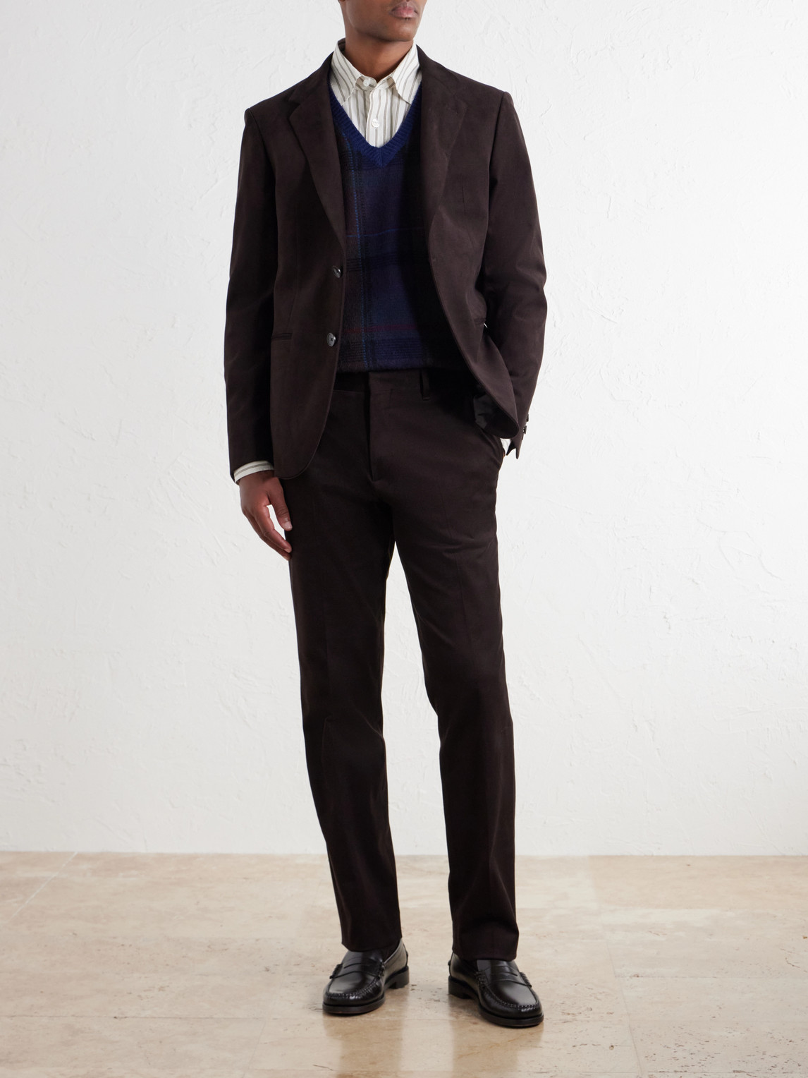 Mr P. - Cotton-Blend Twill Suit Jacket