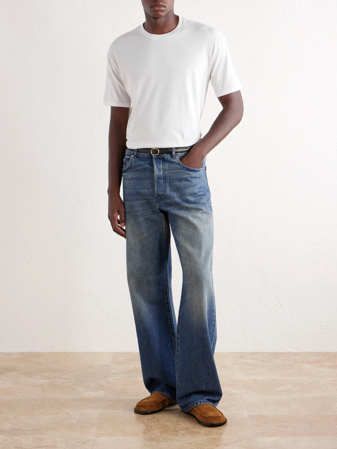 Seamless Cotton-Jersey T-Shirt