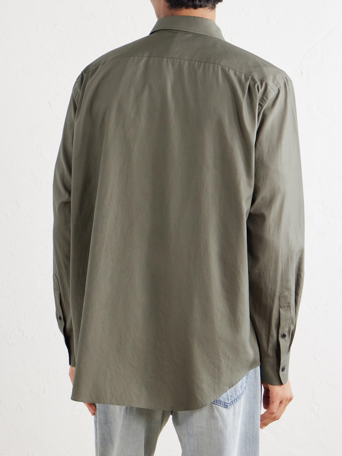 Finx Cotton-Poplin Shirt
