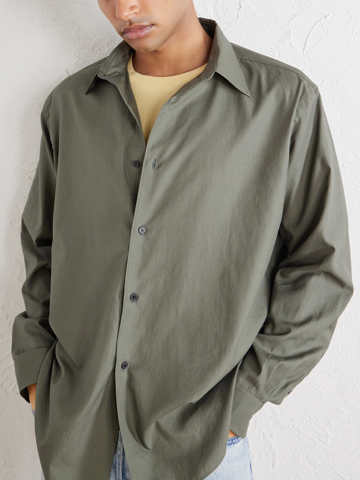 Finx Cotton-Poplin Shirt